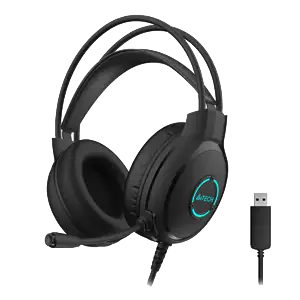 A4TECH NEON ILLUMINATE FH300U USB STEREO HEADSET 